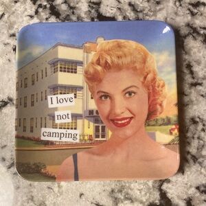 Anne Taintor Retro Style Square Tray